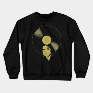 Afrovinyl (Yellow) Crewneck Sweatshirt